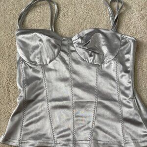 Silver Top Brand New with adjustable straps